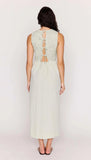 MinkPink Sabrina Tie Back Midi Dress