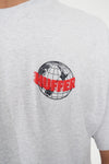 Huffer Block Crop Tee/Air Huffer