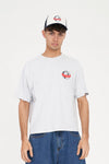Huffer Block Crop Tee/Air Huffer