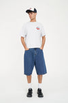Huffer Block Crop Tee/Air Huffer
