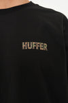 Huffer Block Tee 220/Woody Black
