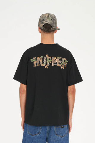 Huffer Block Tee 220/Woody Black