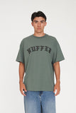 Huffer Block Tee 220/Bolde Sage Leaf