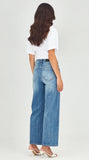 Junkfood Mid Rise Short Stuff Denim Blue