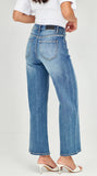 Junkfood Mid Rise Short Stuff Denim Blue