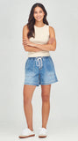Junkfood Millie Blue Shorts