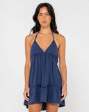 Rusty Sienna Mini Dress