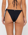 Rusty Sandalwood Midi Side Ties Bikini Bottom