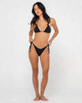 Rusty Sandalwood Midi Side Ties Bikini Bottom