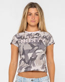 Rusty Tank Girl All Ova Baby Tee
