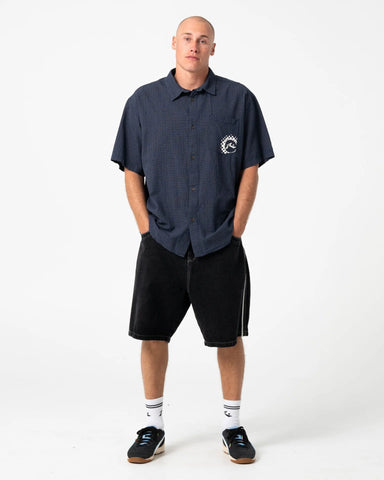 Rusty Flip Daddy 2.0 Jort-Black Out