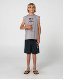 Rusty Scram Fixed Waist Boardshort Boys