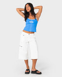 Rusty It Gyrl Low Rise Capri Cargo Pant