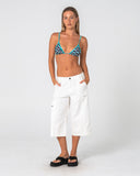 Rusty It Gyrl Low Rise Capri Cargo Pant