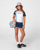 Rusty Girls Tuff Raglan Baby Tee