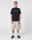 Rusty 8 Ball Elastic Cargo Short