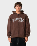 Rusty Freaker Zip Thru Hooded Fleece