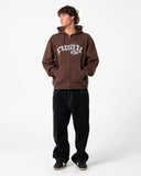 Rusty Freaker Zip Thru Hooded Fleece