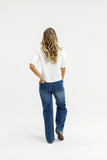 Homelee Palazzo Jeans-Blue Wash