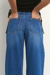 Re:Union Berlin Signature Blue Mid Barrel Leg Jean