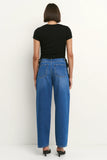 Re:Union Berlin Signature Blue Mid Barrel Leg Jean