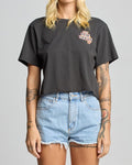 The Mad Hueys Skull Tattoo Crop Tee