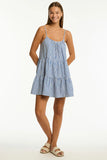 Sea Level Boathouse Tie Back Short Sundress