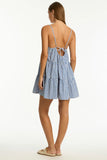 Sea Level Boathouse Tie Back Short Sundress