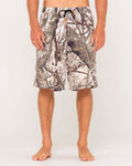 Rusty Mens Flip Rambo Elastic Waist Boardshort