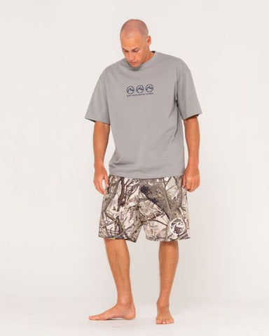 Rusty Mens Flip Rambo Elastic Waist Boardshort