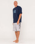 Rusty Mens Hoodus Fixed Waist Boardshort