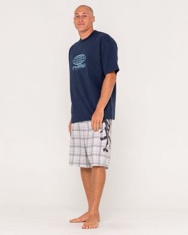 Rusty Mens Hoodus Fixed Waist Boardshort