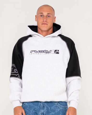 Rusty Incognito Hooded Fleece