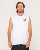 Rusty Mens Phenom Muscle Singlet