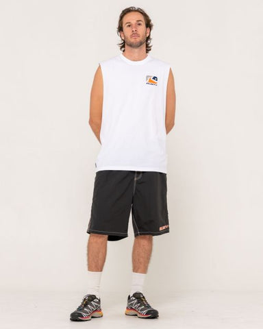 Rusty Mens Phenom Muscle Singlet