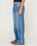 Rusty Flip Mommy Low Rise Wide Leg Denim Jean