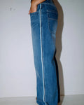 Rusty Flip Mommy Low Rise Wide Leg Denim Jean