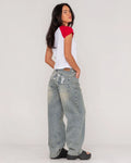 Rusty Norty Bethany Baggy Low Rise Jean