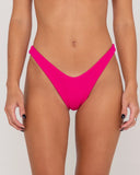 Rusty Sandalwood Midi Bikini Bottom