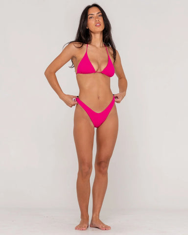 Rusty Sandalwood Midi Bikini Bottom
