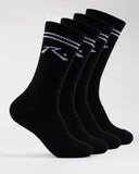 Rusty Comp Mid Calf 4-Sock Pack