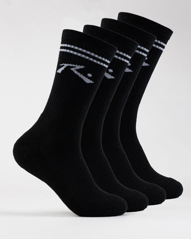 Rusty Comp Mid Calf 4-Sock Pack