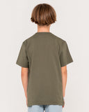 Rusty Slasha Short Sleeve Tee Boys