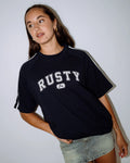 Rusty All Saint Collegiate OG Oversize Tee