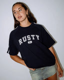 Rusty All Saint Collegiate OG Oversize Tee