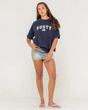 Rusty All Saint Collegiate OG Oversize Tee