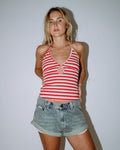 Rusty Pheonix Low Rise Denim Mini Short