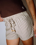 Rusty Sandy Stripe Short