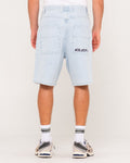 Rusty Flip Daddy 2.0 Jort-Sky Blue Heather