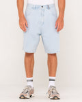 Rusty Flip Daddy 2.0 Jort-Sky Blue Heather